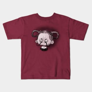 Little Molly Moustache Kids T-Shirt